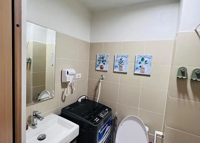 1 Bedroom With Balcony At Shore 3 Residences Located Mall Of Pasay Appartement *