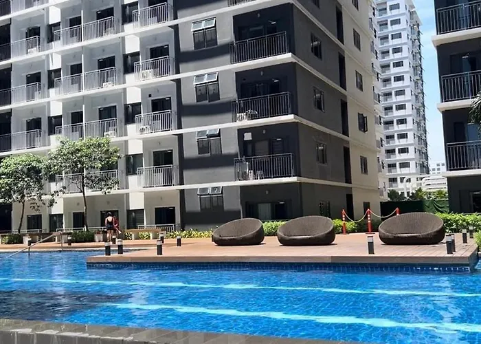 1 Bedroom With Balcony At Shore 3 Residences Located Mall Of Pasay Appartement Manilla