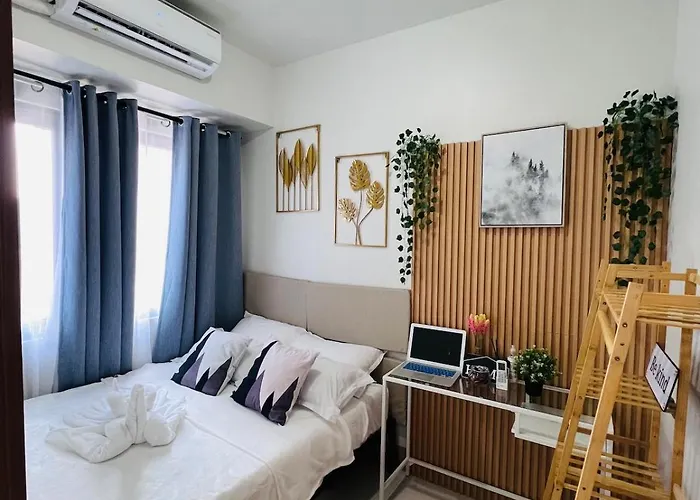 Апартаменты 1 Bedroom With Balcony At Shore 3 Residences Located Mall Of Pasay