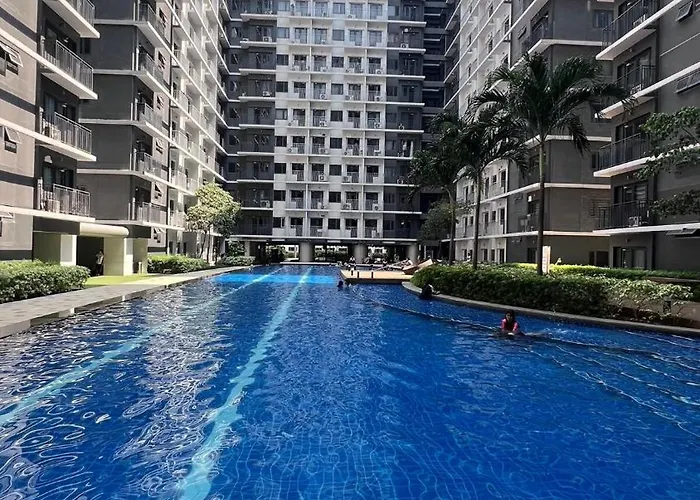 1 Bedroom With Balcony At Shore 3 Residences Located Mall Of Pasay * Manilla